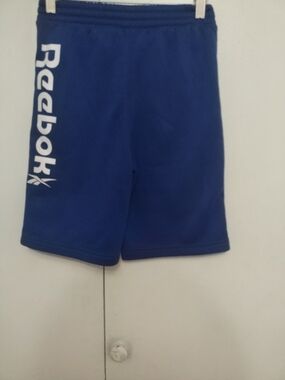 Reebok Boys Royal Blue Logo Athletic Shorts